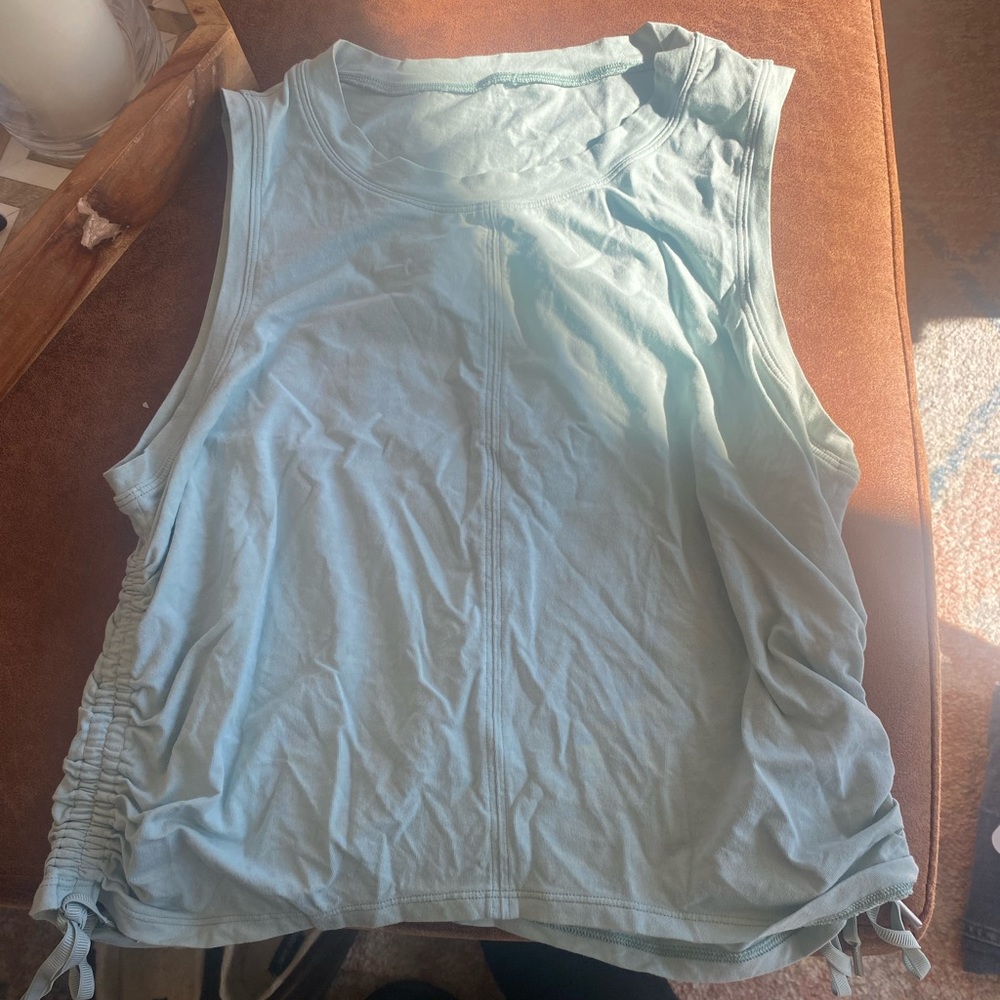 Lulu lemon side scrunch tank top
